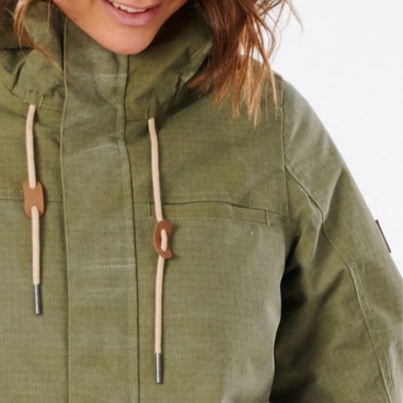 Green Utility  Rip Curl Jacket - Picture 2 of 11